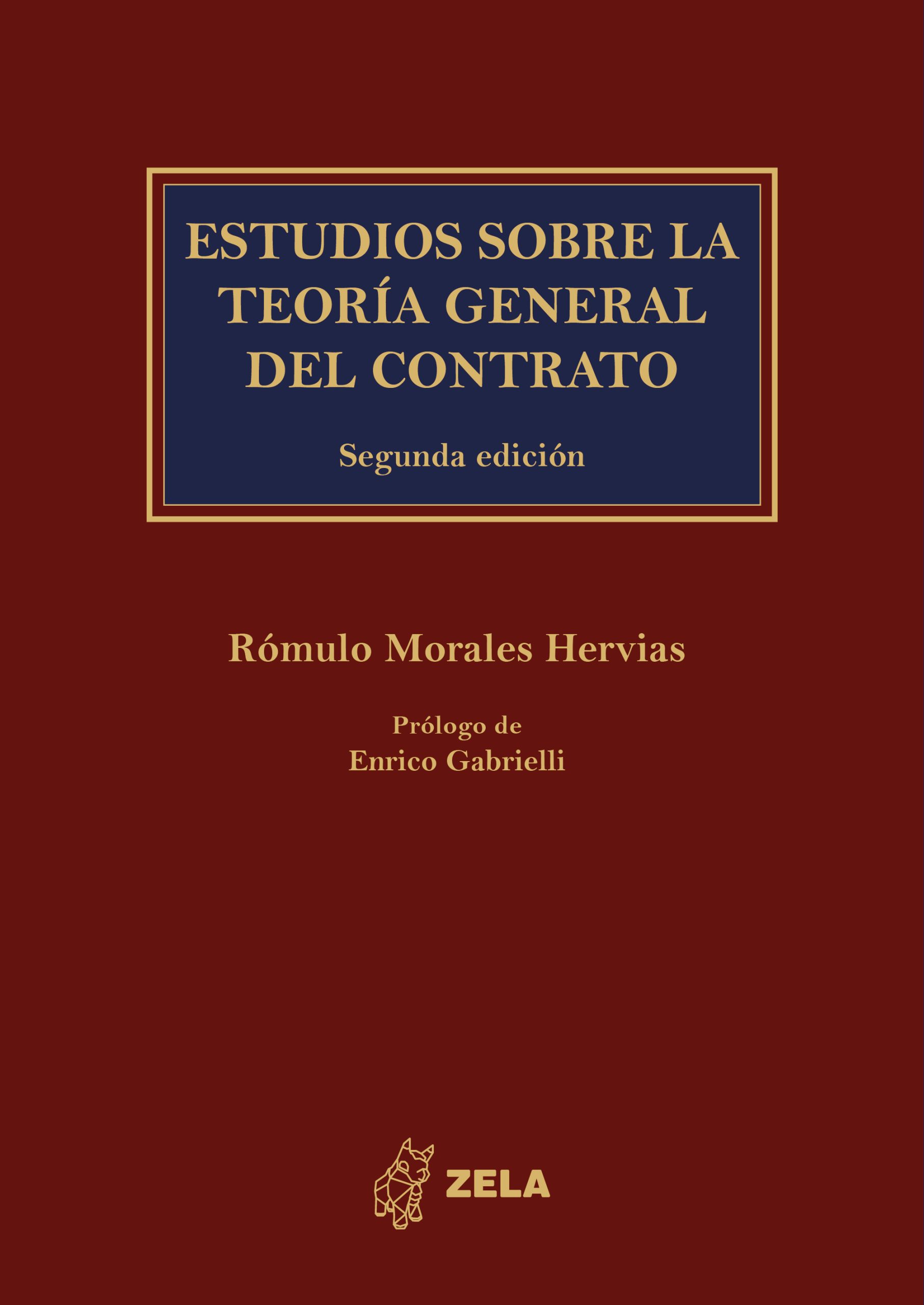 Estudios sobre la teoría general del contrato
